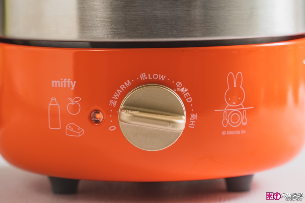 【日本 BRUNO miffy 聯名鍋】開箱｜萌翻廚房！一鍋四用蒸煮炊烤，小宅、一人料理必收神器！