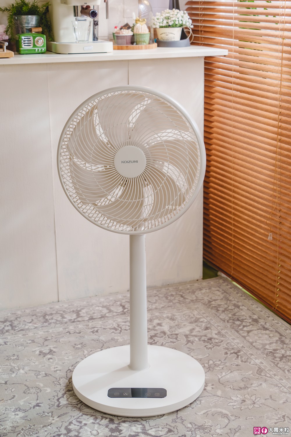 無線自由吹~日本KOIZUMI 小泉成器【14吋大風量DC變頻無線遙控電風扇 】暴風級大風量│全機可拆│靜音舒眠│24小時不斷電