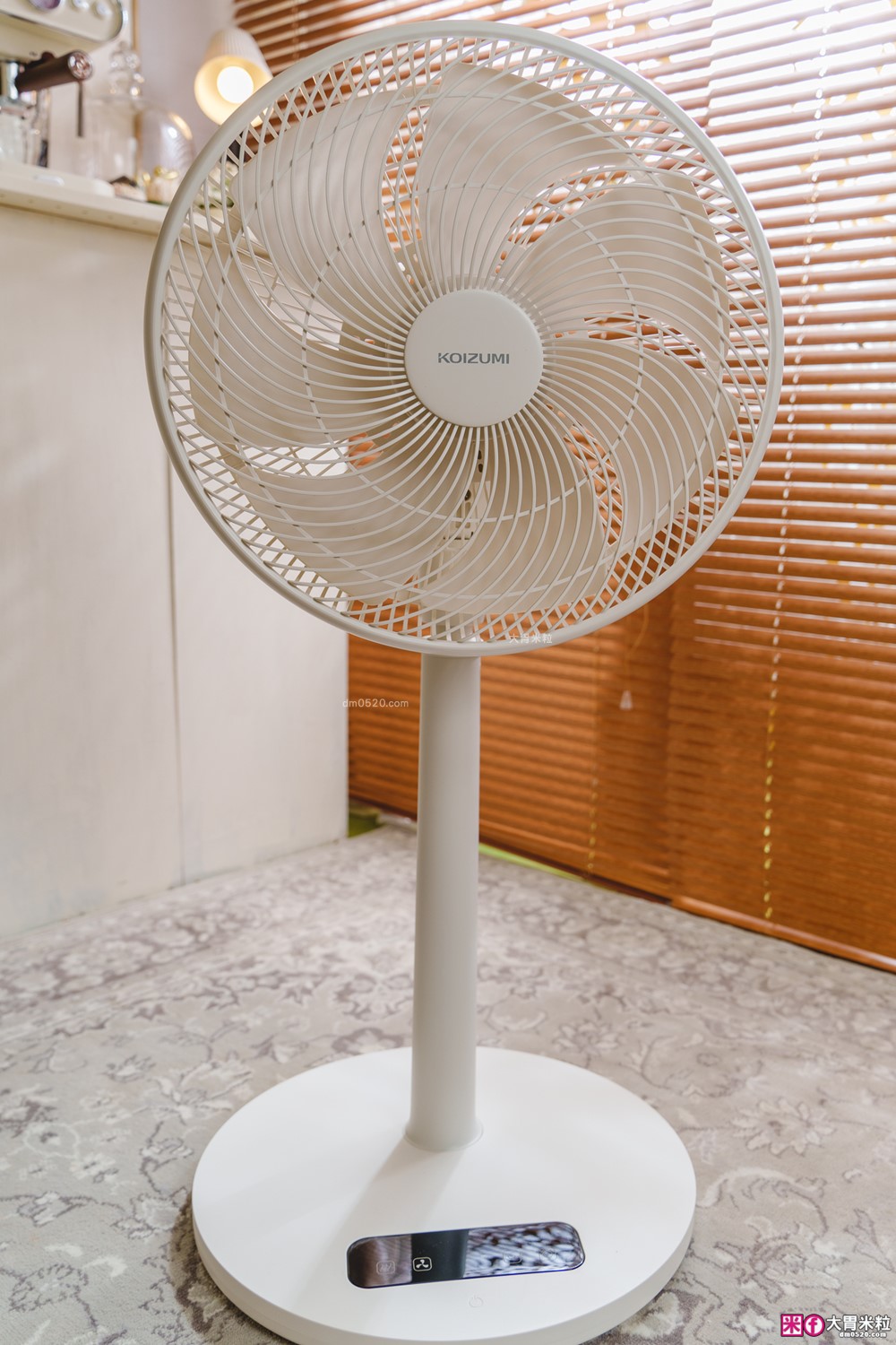 無線自由吹~日本KOIZUMI 小泉成器【14吋大風量DC變頻無線遙控電風扇 】暴風級大風量│全機可拆│靜音舒眠│24小時不斷電