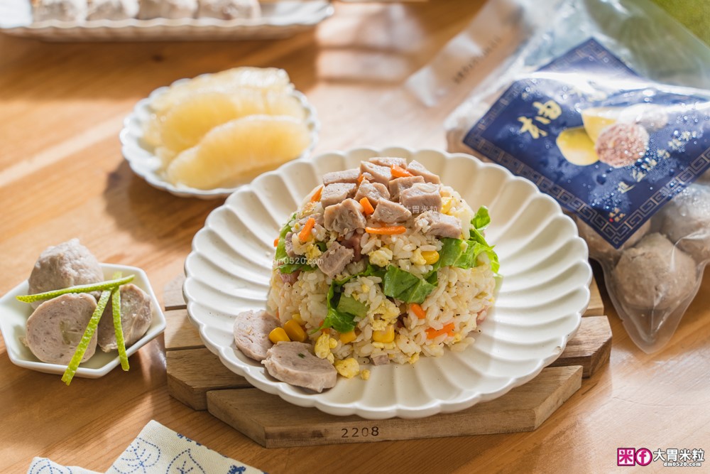 宅配新竹貢丸推薦「進益摃丸」中秋限定「柚香摃丸」烤肉煮湯都超搭│進益柚香摃丸評價