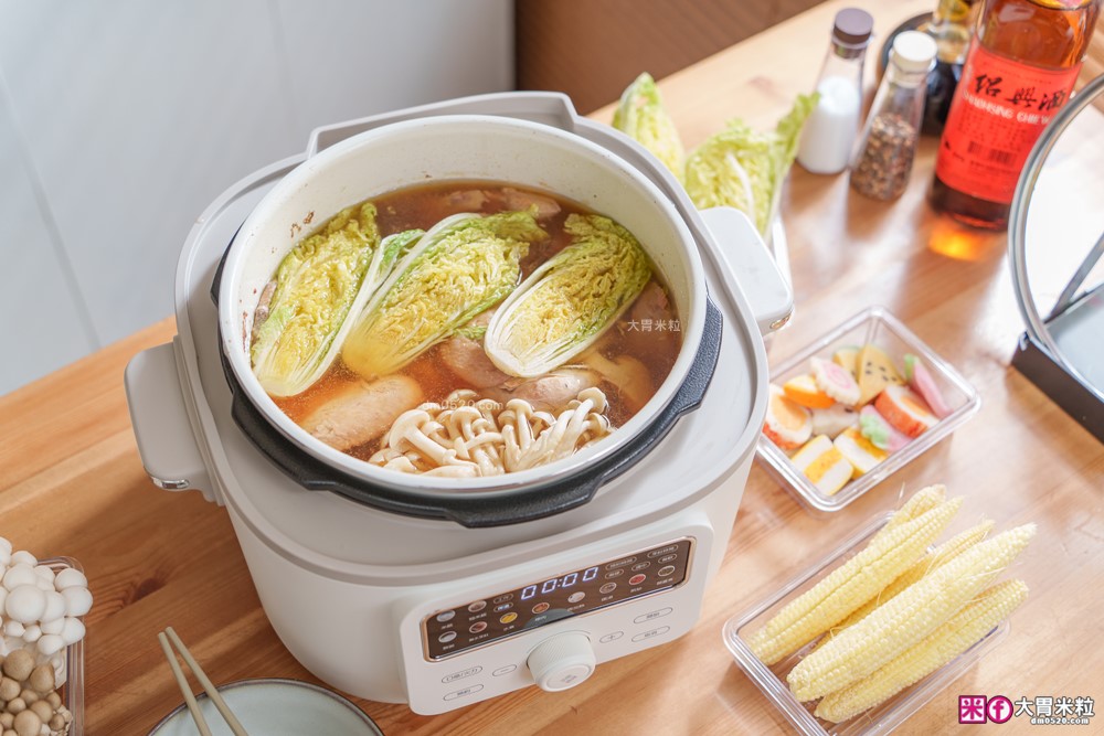 實測「山水好日鍋 微電腦電子壓力鍋」一鍋10模式搞定燉肉/全雞/煮飯/火鍋~忙碌上班族省時料理神器