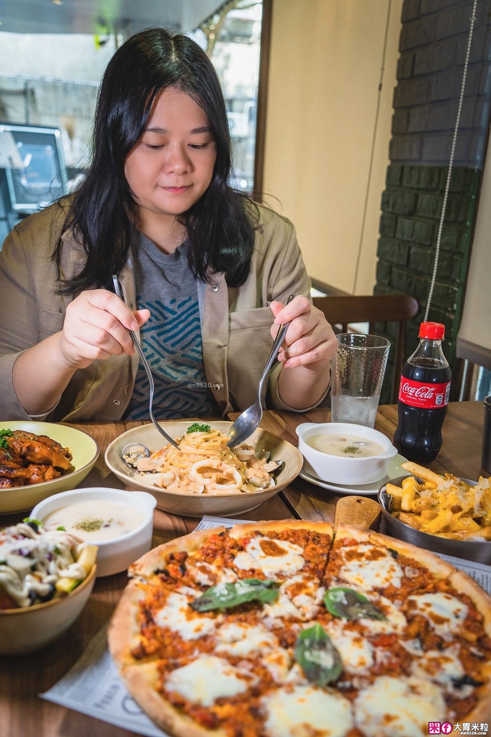 11 Pasta Trattoria 食義大安店」台北高CP值義式餐廳推薦！明太子義大利麵+手工薄皮PIZZA，商業午餐超划算！