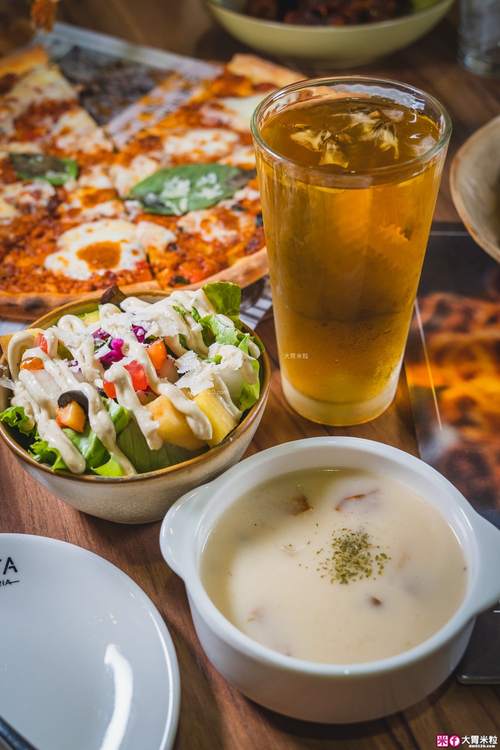 11 Pasta Trattoria 食義大安店」台北高CP值義式餐廳推薦！明太子義大利麵+手工薄皮PIZZA，商業午餐超划算！