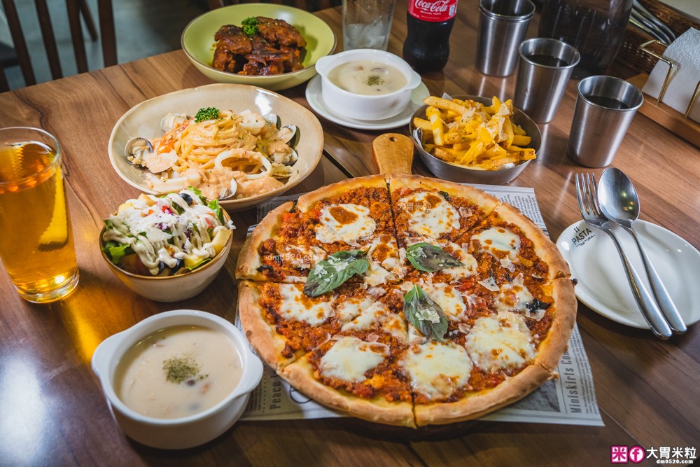 11 Pasta Trattoria 食義大安店」台北高CP值義式餐廳推薦！明太子義大利麵+手工薄皮PIZZA，商業午餐超划算！