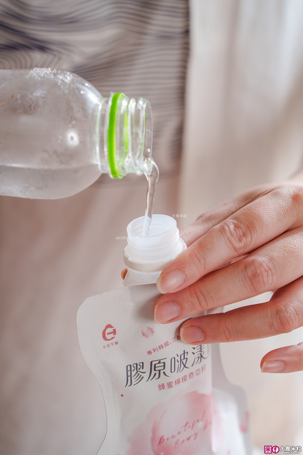 艾禾生醫膠原啵漾飲開箱│10秒搖出好喝無腥味膠原蛋白~忙碌女生也能輕鬆保養│韓國膠原蛋白飲分享